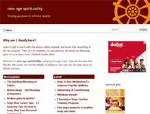 Tablet Screenshot of new-age-spirituality.com